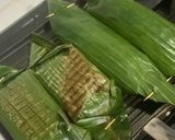 Foto langkah ke 10 dari resep Nasi Bakar Tongkol Suwir.