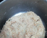 A picture of step 2 of Potato semolina rings.