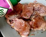 A picture of step 2 of My Chilli & Garlic Chicken Thighs 🥰.