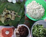 Foto langkah ke 3 dari resep Pepes Tahu Jamur Kuping.