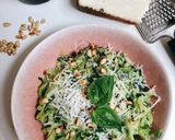 Une image de l'étape 6 de Spaghettis de courgette et pesto d’avocat.
