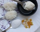 A picture of step 2 of No Cook Stuffed Bread Rasmalai/Dessert.