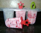 Foto del paso 4 de la receta: Yogurt (heladitos con frutilla)