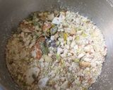 A picture of step 2 of Carrot beetroot halwa.