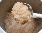 A picture of step 1 of Broken wheat sweet Pongal.