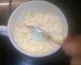 A picture of step 1 of Caramel Strawberry Custard Pudding.