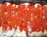 Foto del paso 3 de la receta Coliflor con tomate y queso gratinado