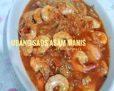Foto langkah ke 3 dari resep Udang Saos Asam Manis.