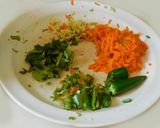 A picture of step 1 of Tomato biriyani.