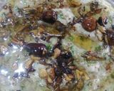 A picture of step 4 of Baigan ka raita.