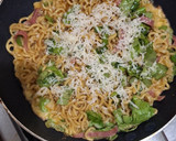 Foto langkah ke 3 dari resep Omelet Mie.
