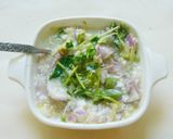 A picture of step 3 of Amla Onion Pachadi/raitha.