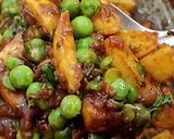 A picture of step 10 of Aloo Matar Dry 📌.