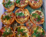 A picture of step 4 of કટોરી ચાટ.
