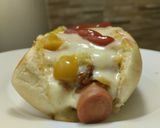 Foto del paso 11 de la receta: Perritos🧀calientes🍍a mi estilo🥯🌭