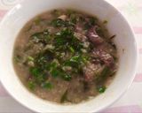 Hình bước làm 7 của món Cháo lá đinh lăng
