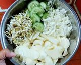 Foto langkah ke 5 dari resep Rujak Cuka Bumbu Ulek.