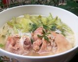 Hình bước làm 2 của món Bún giò heo