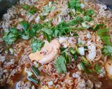 รูปขั้นตอนการทำที่ 4 ของ บะหมี่กึ่งฯหมูสับต้มยำ (แบบปรุงรสเอง)