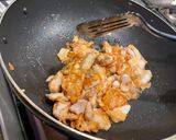 A picture of step 2 of Ackees with Baked Potatoes.
