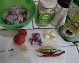 Foto langkah ke 1 dari resep Pepes Cumi (Tanpa Daun Pisang).