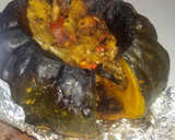 Foto del paso 14 de la receta: Zapallo relleno vegetariano a la parrilla