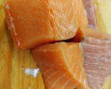 Foto del paso 3 de la receta: Salmón en masa filo con arroz especiado
