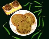 A picture of step 5 of Matar Paratha.