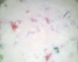 A picture of step 2 of Cheesy semolina uttapam with italian touch.