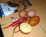 Foto langkah ke 1 dari resep Telor geprek kuah cabe.