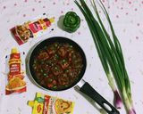 A picture of step 12 of Paneer Chilli.