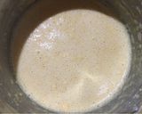 A picture of step 1 of Besan Burfi.