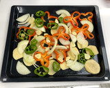 Foto del paso 4 de la receta: Rodaballo salvaje al horno con patatas y verduras