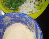 A picture of step 1 of Mix vegetables pakora.