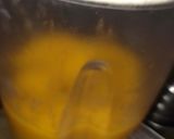 A picture of step 1 of Mangoes Milk shake.