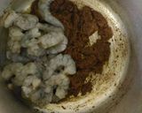 A picture of step 3 of Prawns Biryani.