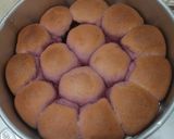 Foto langkah ke 8 dari resep Roti Sobek Ubi Ungu.