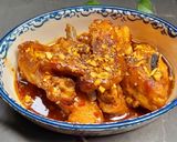 Hình bước làm 2 của món Xôi gà chả mực