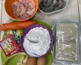 Foto langkah ke 1 dari resep Dimsum ayam udang homemade.