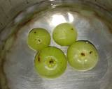 Goose berries amla halwa recipe step 1 photo
