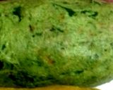 A picture of step 2 of Palak-Paneer Paratha.