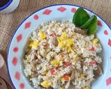 Foto langkah ke 6 dari resep Nasi Goreng Daun Jeruk.