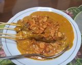 Foto langkah ke 4 dari resep Sate Danguang Danguang (Sate Padang kuah kuning).