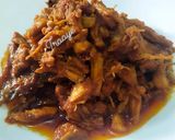 Foto langkah ke 4 dari resep Ayam suwir kecap ala hajatan.