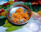 A picture of step 2 of Healthy tasty musk melon dry fruit milk shake.