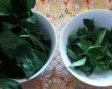Foto del paso 1 de la receta: Tallarines verdes con apanado 🍝