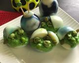 A picture of step 11 of Halloween Spooky Devilled Dino Eggs & Creepy Baby Yoda Eggs.
