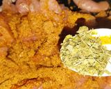 A picture of step 2 of Chicken Fajita Filling.