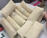 Foto langkah ke 7 dari resep Lumpia rebung asli semarang isi udang ayam telur.