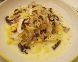 Foto langkah ke 7 dari resep Resep Fettuccine Carbonara.